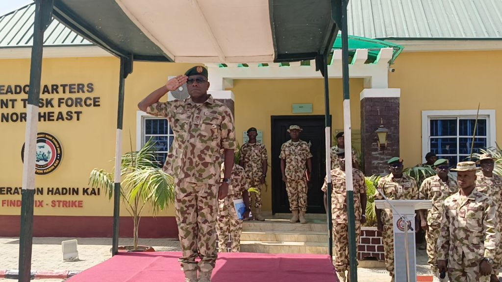 General Wahidi Shaibu Takes Helm of Operation Hadin Kai, Pledges to Fulfill  Mission Objectives – The Humanitarian Times